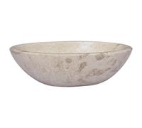 vidaXL Lavandino Crema 53x40x15 cm in Marmo