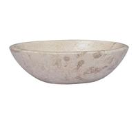 vidaXL Lavandino Crema 53x40x15 cm in Marmo