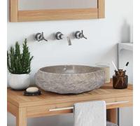 Lavandino Grigio Ø40x12 cm in Marmo