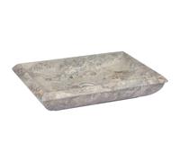 vidaXL Lavandino Grigio 50x35x10 cm in Marmo