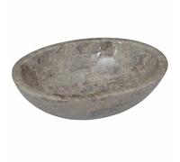 vidaXL Lavandino Grigio 53x40x15 cm in Marmo