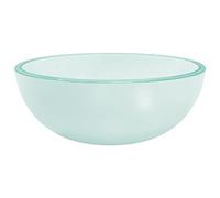 vidaXL Lavandino in Vetro Temperato 30x12 cm Smerigliato