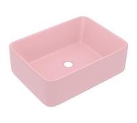 VIDAXL - Lavandino Luxury Rosa Opaco 41x30x12 cm in Ceramica