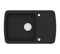 Lavello Da Cucina In Granito Vasca Singola Nero