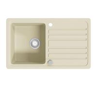 Lavello Da Cucina In Granito Vasca Singola Beige