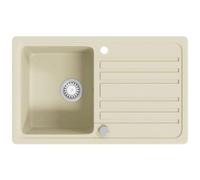 Lavello Da Cucina In Granito Vasca Singola Beige