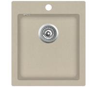 VIDAXL - Lavello Da Cucina In Granito Vasca Singola Beige