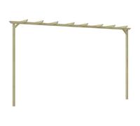 vidaXL Legno di Pino Impregnato Pergola da Giardino Pergolato Supporto Piante
