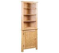 vidaXL Legno di Quercia Armadietto ad Angolo Mobiletto Arreddo Credenza Madia