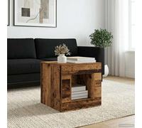 vidaXL Tavolino da salotto rettangolare in legno antico, superficie moderna, design resistente all'umidità, decorazione funzionale per piccoli spazi