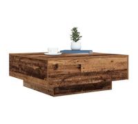vidaXL Legno Vecchio e Blu 80 x 80 x 31 cm Legno ingegnerizzato | Tanto spazio per i tuoi drink e accessori, Stile semplice e pulito, Fatto con amore da legno riciclato