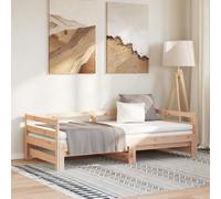 vidaXL Lettino Estraibile senza Materasso 90x190 cm