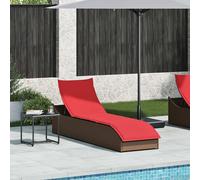 SDRAIO DA GIARDINO VIDAXL Pieghevole con Cuscino e Portaoggetti - 4104226
