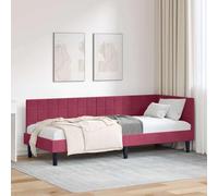 vidaXL Letto a Castello Angolare in Velluto per Stanza Moderna