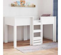 Letto a Castello per Bambini Bianco 100 x 200 cm