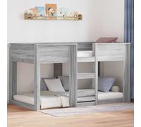 Letto a Castello per Bambini Grigio Sonoma 100 x 200 cm