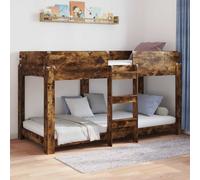 Letto a Castello per Bambini Rovere fumé 80 x 200 cm