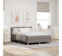 vidaXL Letto a molle con cuscino Talpa 140 x 190 cm Tessuto