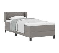 vidaXL Letto a Molle con Materasso Talpa 90 x 190 cm Tessuto, Letto Regolabile, Design Moderno, Ergonomico, Essenziale per Il Sonno, Rete a Molle, Soluzione Comoda, Biancheria di Lusso