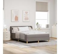 vidaXL Letto a molle con testiera Talpa 140 x 190 cm Tessuto