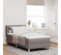 vidaXL Letto a Molle< / strong> Talpa 100 x 200 cm Tessuto