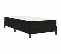 vidaXL Letto Box Spring in velluto di con materasso. Una soluzione comoda per la camera da letto, design moderno e rettangolare, di lusso.