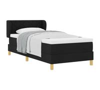 vidaXL Letto con Box Spring e Materasso, 100x200 cm, TessutoLetti moderni
