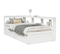 vidaXL Letto con Libreria senza Materasso 75x190 cm in Legno Pino