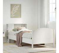 vidaXL Letto con Libreria senza Materasso 75x190 cm in Legno Pino