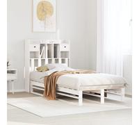 vidaXL Letto con Libreria senza Materasso 75x190 cm in Legno Pino