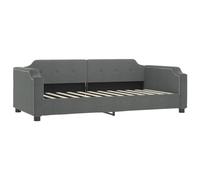 VIDAXL - Letto Da Giorno Grigio 90x200 Cm In Tessuto - SPEDIZIONE GRATUITA