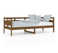 vidaXL Dormeuse Miele in Legno Massello di Pino 80x200 cm