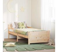 vidaXL Letto Estensibile per Bambini Altro Marrone 80 x 130 / 165 / 200 cm