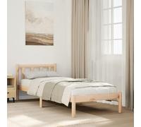 vidaXL Letto Extra Lungo Senza Materasso 100x220 cm in Legno di Pino, Letto, giroletto, mobili Camera da Letto, Telaio Letto, Letto Singolo