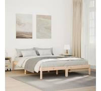 vidaXL Letto Extra Lungo Senza Materasso 140x210 cm in Legno di Pino, Telaio Letto, Letto Matrimoniale, giroletto, Letto, mobili per Camera da Letto