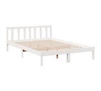 vidaXL Letto Extra Lungo Senza Materasso 160x220 cm in Legno di Pino, Struttura Letto, Base Letto, Mobile Camera da Letto, Telaio Letto, Letto