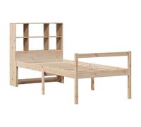 vidaXL Letto Libreria senza Materasso 100x200 cm in Legno di Pino