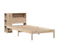 vidaXL Letto Libreria senza Materasso 100x200 cm in Legno di Pino