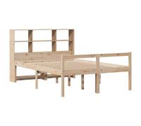vidaXL Letto Libreria senza Materasso 140x190 cm in Legno di Pino