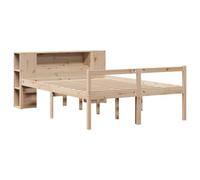 vidaXL Letto Libreria senza Materasso 140x190 cm in Legno di Pino