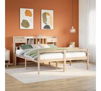 vidaXL Letto Libreria senza Materasso 180x200 cm in Legno di Pino