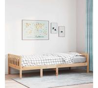vidaXL Letto per Bambini senza Materasso 90x190 cm Legno Massello Pino
