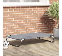 vidaXL Letto per Cane Pieghevole Grigio Chiaro