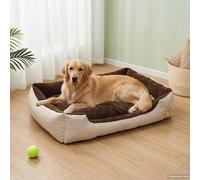 vidaXL Letto per cani Beige e Marrone XXL
