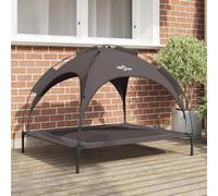 vidaXL Letto per Cani Marrone xl Acciaio