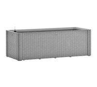 VIDAXL - Letto Rialzato Da Giardino Con Irrigazione Grigio 100x43x33cm