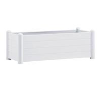 AX Fioriera Letto Rialzato Fondo Drenante 100x43x35cm 80L Fiori Erbe news 313975