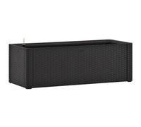 VIDAXL - Letto Rialzato Giardino con Irrigazione Antracite 100x43x33 cm