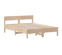 vidaXL Letto senza Materasso 150x200 cm in Legno Massello di Pino