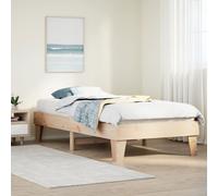 vidaXL Letto Senza Materasso 90x190 cm in Legno Massello di Pino, Telaio Letto, Letto, giroletto, mobili per Camera da Letto, Base Letto